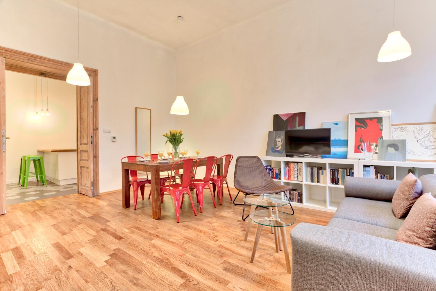 Apartmán Zacisze Street Krakov Pokoj fotografie